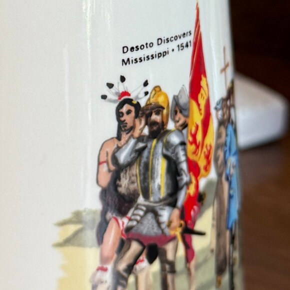 1969 Memphis Stitzel Weller Sesquicentennial Porcelain Decanter - Picture 8 of 15